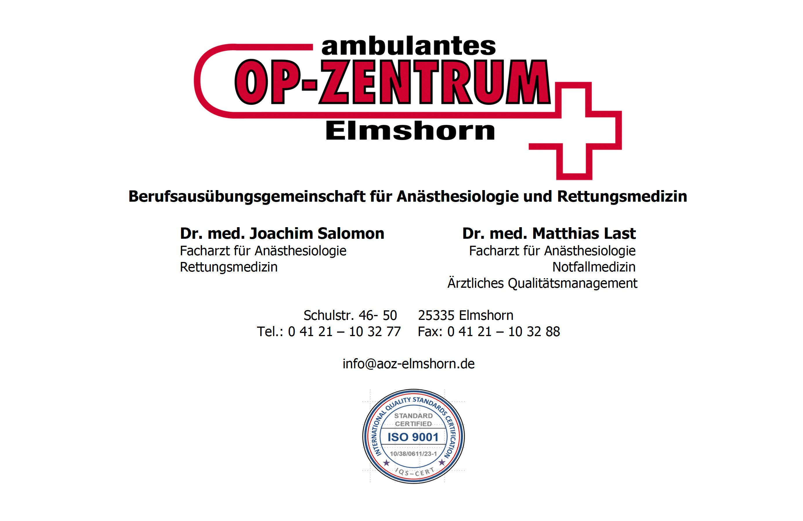 Ambulantes OP-Zentrum Elmshorn